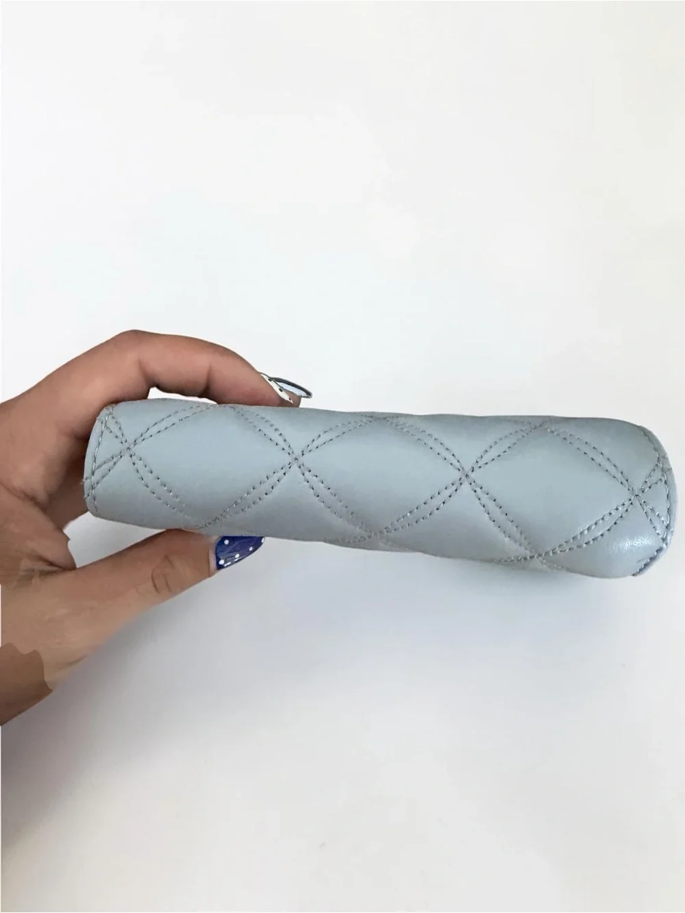 Kate Spade New York Gray Quilted Zip Around Wallet